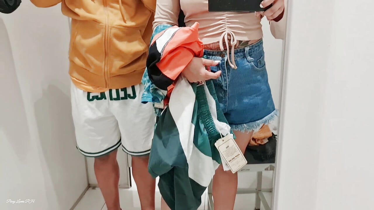 Mall Fitting Room Sex with Pinay Stepsister she's fucking Wild Risky Public Outdoor