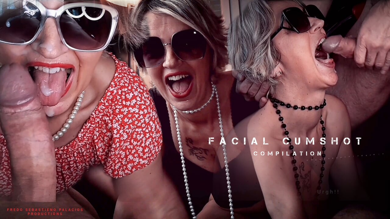 Stunning Mature Slut Draining Balls – Facial Cumshot – Hot Blowjob  – Compilation.