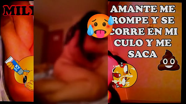 ABREN EL CULO A PUTA HASTA SACARLE CACA Y LLENA DE SEMEN