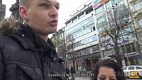 HUNT4K. Real cuckold allows stranger to fuck his nice girlfriend