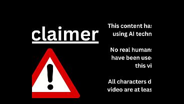 Cute hlonde slut fucks on her back with her pink, tight and wet pussy [AI Generated]